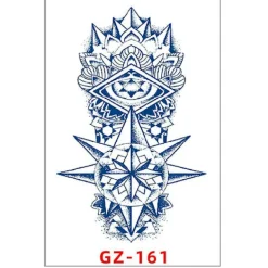 Realistic Temporary Tattoo Sticker Waterproof Long Lasting Diy Fake Tattoo Great Gifts For Women Men><noscript><img width=