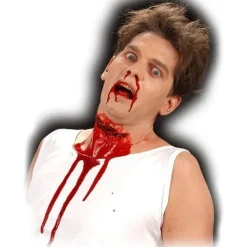 Maskeradjätten.se Realistisk look Avskuren hals Halloween Maskerad one size> Smink