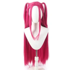 Realistisk Mira Zoe Anime Cosplay Peruk i Rosa för Demonjägare Kostym[YDE]_sai> Peruker
