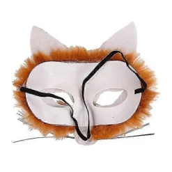 Realistisk Rävmask för Män - Vuxen Barn Maskerad Karnevalsmask><noscript><img width=