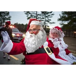 Realistisk tomtemask i latex för juldräkt{ROG}-FA- 45*25CM><noscript><img width=