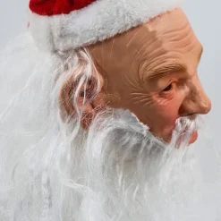 AIZHENCHEN Realistisk tomtemask i latex för juldräkt 45*25CM><noscript><img width=