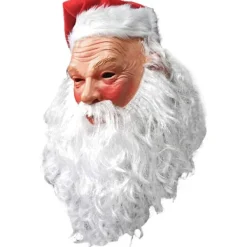 Realistisk tomtemask i latex för juldräkt [DS] 45*25CM> Masker