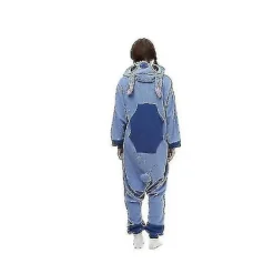 Regenboghorn Monster Stitch Kläder Pyjamas Jumpsuit Sovkläder Djur Huvtröja - Perfekt .. 85cm><noscript><img width=