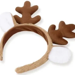 Renhornshårband - Julrenöronhårband för kvinnor och män, perfekt för fester, rollspel, Halloween, Cosplay-kostymer [DB]> Huvudbonader
