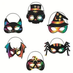 Repmålnings-gör-det-själv-mask Halloween-fest dansmask semesterdekorationer> Masker