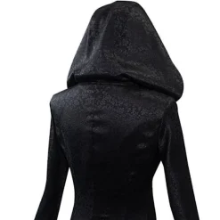 Resident Evil: Bela Dimitrescu Vampyrdam Cosplay Kostym Bela Klänning+Peruk set Endast Peruk-FF- One Size><noscript><img width=
