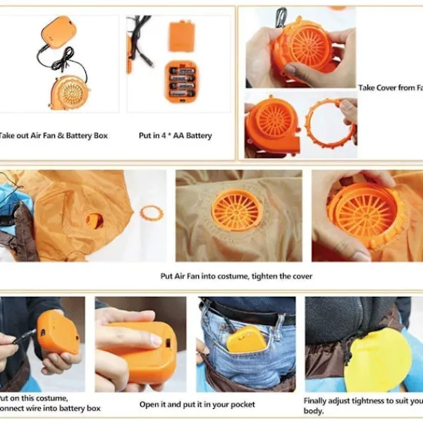 Ridande dinosauriekostym Uppblåsbar dinosauriedräkt Maskeraddräkt för vuxna> Dräkter