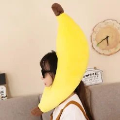 Rolig Banan Gul Hatt för Vuxna - Wicked Costumes Unisex[JUN]><noscript><img width=