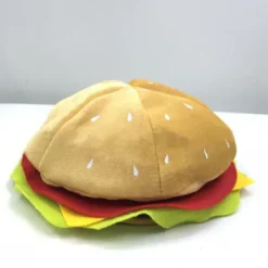 Holocky Rolig Hamburgerhatt Halloween Kostymtillbehör 28*14CM><noscript><img width=