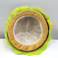 Holocky Rolig Hamburgerhatt Halloween Kostymtillbehör 28*14CM><noscript><img width=
