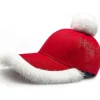 Rolig Jul Tomtehatt Justerbar Basebollkeps för Vuxna och Barn Unisex Juldräkt Tillbehör Kock Catering Tema[D]> Huvudbonader