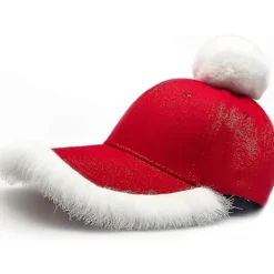 Rolig Jul Tomtehatt Justerbar Basebollkeps för Vuxna och Barn Unisex Juldräkt Tillbehör Kock Catering Tema[D]> Huvudbonader