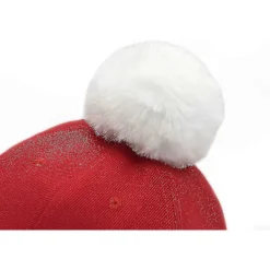 Rolig Jul Tomtehatt Justerbar Basebollkeps för Vuxna och Barn Unisex Juldräkt Tillbehör Kock Catering Tema[D]><noscript><img width=