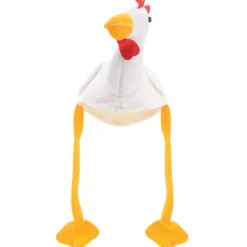 Rolig kycklinghatt plysch djurhatt kycklinghatt fotorekvisita kyckling> Huvudbonader