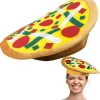 ATELA Rolig pizzahatt, 1 st, roliga Halloween-kostymtillbehör, pizza> Huvudbonader