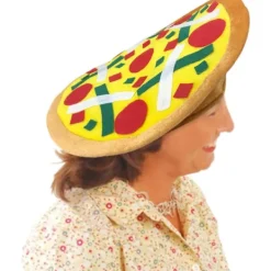 ATELA Rolig pizzahatt, 1 st, roliga Halloween-kostymtillbehör, pizza><noscript><img width=