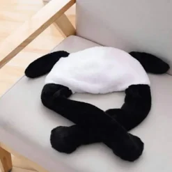 Rolig plyschdjur öronmössa barn rörliga öron rollspelsdräkt rolig present till barn> Huvudbonader