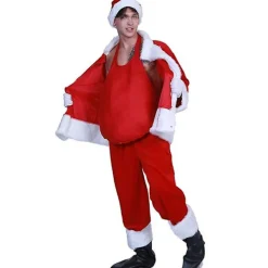 Rolig Unisex Santamage Julscen Show Rekvisita Tillbehör Klä Upp Cosplay Julparty St><noscript><img width=