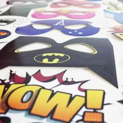 Roliga Foto Rekvisita Foto Rekvisita 25 Personliga Foto Rekvisita för Superhjälte-Temafester><noscript><img width=