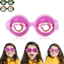 Roliga Glasögon för Vuxna Galna Ögon Glasögon Googly Ögon Glasögon Vuxenstorlek Dumma Solglasögon Med Blinkande Ögonboll På Dem> Tillbehör