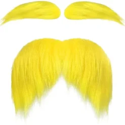Roliga Mustasch- och Ögonbryns Cosplay Kostymtillbehör för Fester [JUN]> Tillbehör