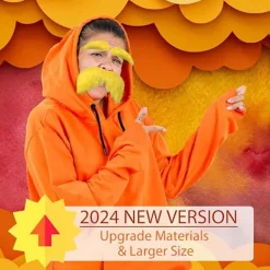 Roliga Mustasch- och Ögonbryns Cosplay Kostymtillbehör för Fester [JUN]> Tillbehör