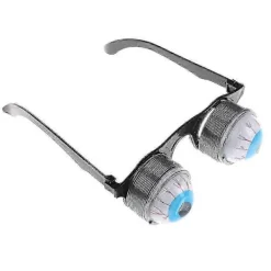 Roliga skämt & praktiska skämtleksaker Utstickande ögon Droppande ögonglobsglasögon Skräck Läskig sprattleksak för vuxna barn Present> Tillbehör