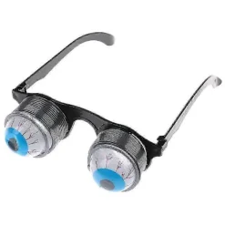 Roliga skämt & praktiska skämtleksaker Utstickande ögon Droppande ögonglobsglasögon Skräck Läskig sprattleksak för vuxna barn Present><noscript><img width=