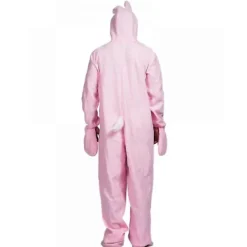 Rosa Kanin Kostym Vuxen Djur Pyjamas Party Kostym><noscript><img width=