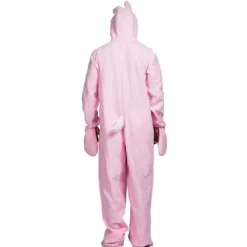 Rosa kanindräkt Vuxen djurpyjamas Påsk Halloween festdräkter{Fyn20}> Dräkter