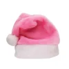 Rosa Plysch Jultomtehatt> Huvudbonader