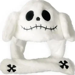 Rörliga öronhoppande hatt rolig plysch spöke hatt unisex rörliga öron> Huvudbonader