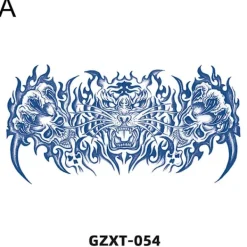 Örtjuice Tatuering Dekaler Bröst Dekaler Vattentäta Dekaler Bröst Sexig Håller Midjan Veckor U0N1><noscript><img width=