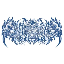 Örtjuice Tatuering Dekaler Bröst Dekaler Vattentäta Dekaler Bröst Sexig Håller Midjan Veckor U0N1><noscript><img width=