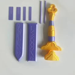 Ru mi svärd för Hunters anime cosplay kostymtillbehör, tecknade rekvisita, cosplay och Halloween kostymtillbehör (DS)><noscript><img width=