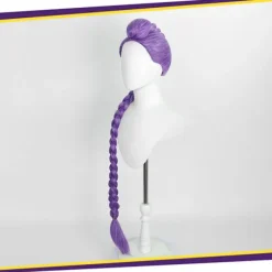 unbranded Rumi Cosplay Hårstycke med 120 cm Långa Flätade Grissvansar Långt Hår Vuxen Anime Halloween Kostymtillbehör><noscript><img width=