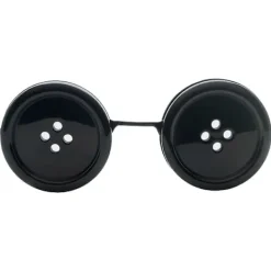 Runda Glasögon Knappglasögon Falska Ögon Cosplay Halloween Tillehör> Tillbehör