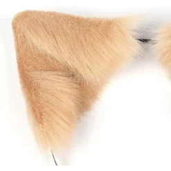 Rävöron pannband huvudbonad klädtillbehör för cosplayfest><noscript><img width=