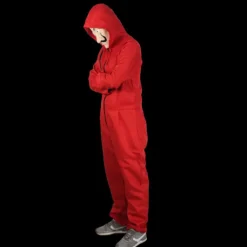 Salvador Dali La Casa De Papel Cosplay Money Heist Jumpsuit Endast Kostym L><noscript><img width=