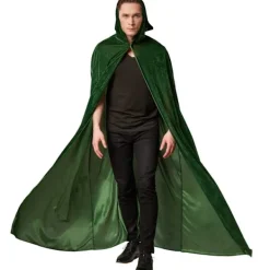 tectake Sammetscape med huva> Tillbehör