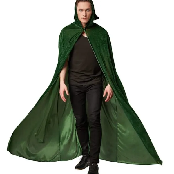 tectake Sammetscape med huva> Tillbehör