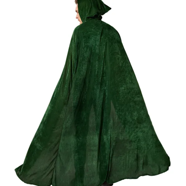 tectake Sammetscape med huva> Tillbehör