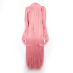 Seraph Of The End Clulu Peruk Drottning Av Cépesi Loli Grå-rosa Käkar Klämma Cos Peruk><noscript><img width=