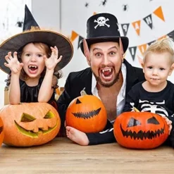 Set av 12 vampyrtänder Fangs Elf Ears för Cosplay Costume Access><noscript><img width=