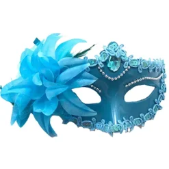 Jettbuying Sexig diamant venetiansk mask Venedig fjäder blomma bröllop Carniv onesize><noscript><img width=