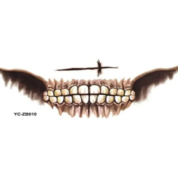 12sheet Halloween Graphic Tattoo Sticker> Smink