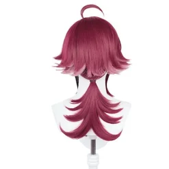 Shikanoin Heizou Cosplay Wig Genshin Impact Shikanoin Heizou Cosplay Wig Men 55cm Headwear Heat Resistant Synthetic Hair SWPF> Peruker