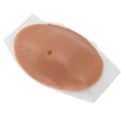 Silikon Fejk Gravidmage Elastisk Andningsbar Konstgjord Mage Rekvisita för Scenföreställning 2 till 4 Månader><noscript><img width=