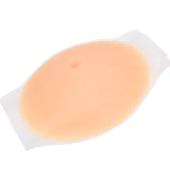 Silikon Fejk Gravidmage Konstgjord Gravidmage Fotorekvisita Remmar 2 till 4 Månader><noscript><img width=